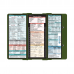 WhiteCoat Clipboard® Trifold - Army Green Pharmacy Edition